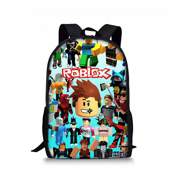 Roblox Spel Barn Ryggsäck Resväskor Bokväska A