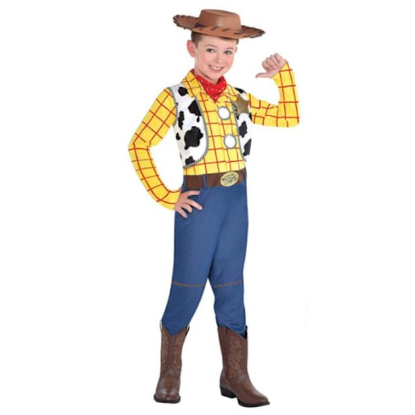 Disney ToyStory Kostym Woody Jessie Barn Pojkar Flickor Maskerad Cosplay Outfit Woody XL