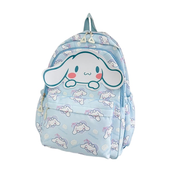 Sanrio Kuromi Cinnamoroll Ryggsäck Barn Junior Skolväska Resa Student Axel Remsäck Cinnamoroll