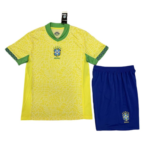 24/25 Säsong Fotbollströja Träningsoverall T-shirt Shorts Barn Sportkläder Set E 4-5 Years