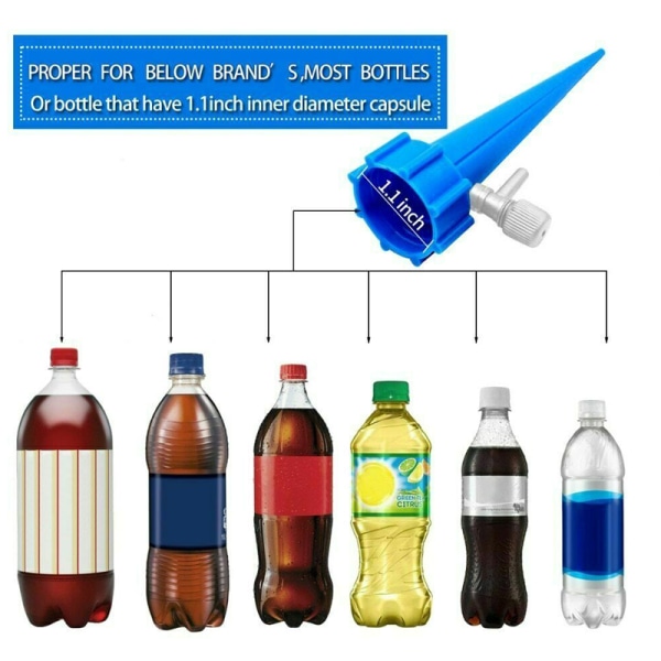 6 st automatiska droppbevattningsanordningar för växter 6 PCS