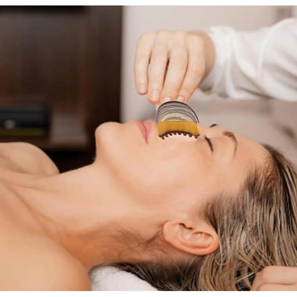Ansiktsborste, Torrborstning Ansiktsborste, Massageapparat
