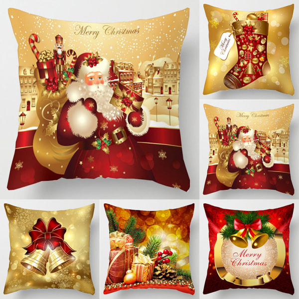 Jul kuddfodral jultomte semester kuddfodral E