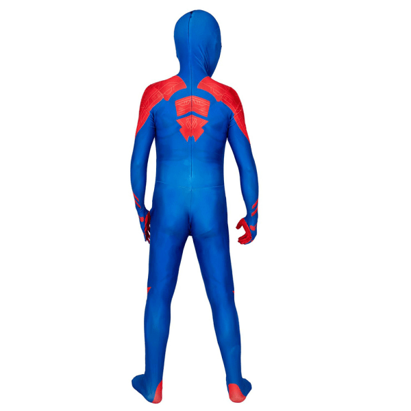 Superhjälte dräkt jumpsuit för barn Halloween Cosplay 3D stil 110cm