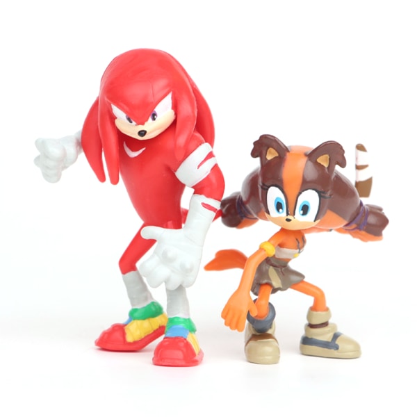 4st Sonic The Hedgehog Actionfigurer Dekor Kid Present