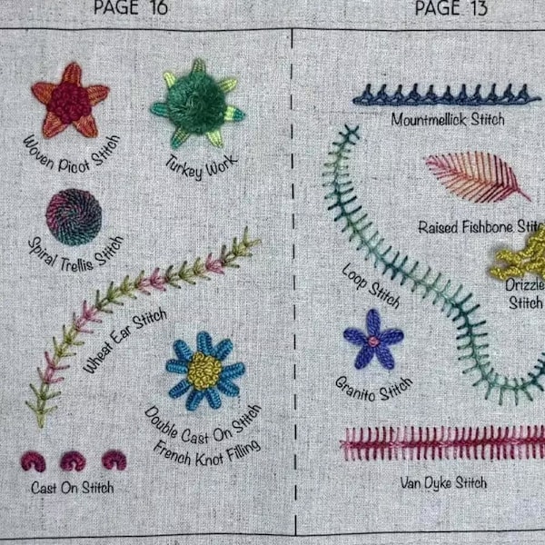 DIY Sybog, Broderisybog, Broderi Sybog, Broderibog, Sybøger til Begyndere Voksne A