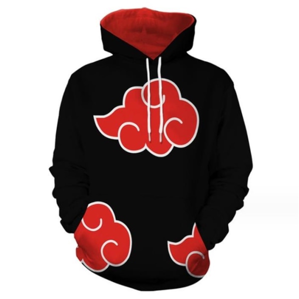 Pojke Flicka 3d Hoodie Mode Höst Vinter Anime Naruto Sweatshirt A 160cm