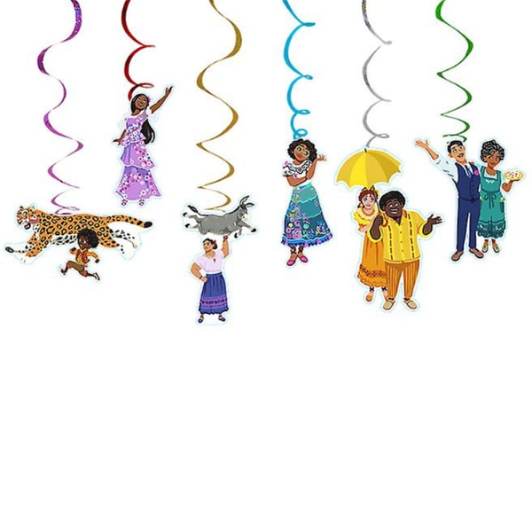 Encanto Party rekvisita för barn födelsedagsfest banner ballong