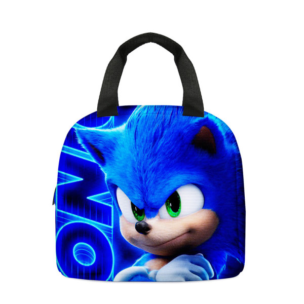 Sonic The Hedgehog Lunchbox för barn isolerad väska B