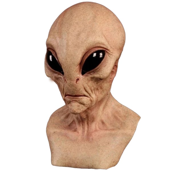 Halloween Alien Mask Skrämmande skräck Magic Mask för fest