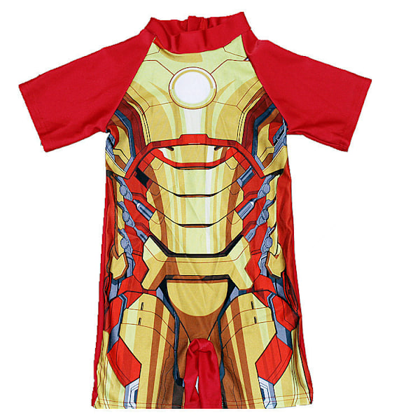 Barn Pojkar Avengers Baddräkt Strandkläder Sommar En Del Baddräkt #3 XL