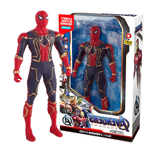 Marvel Avengers Iron-man Spiderman Actionfigurer Halloween-present Spider Man