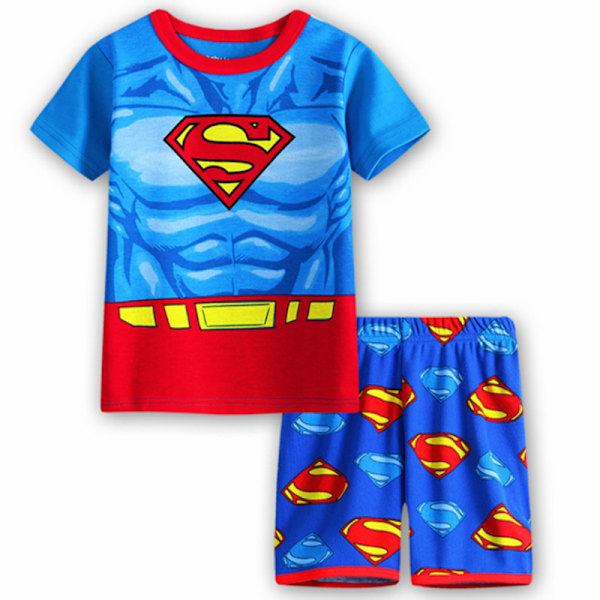 Revenge Barn Pojkar Flickor Söta Tecknade Figurer Pyjamas Set Kortärmade Toppar Shorts Sovkläder Nattkläder Loungewear Outfits #7 95cm