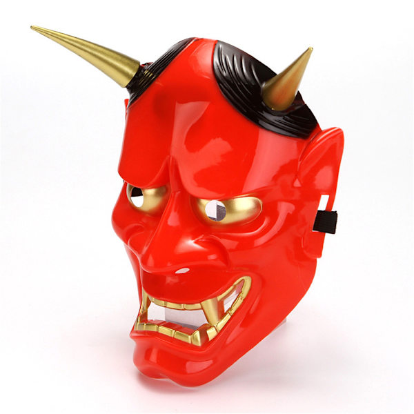 Halloween Skræmmende Lanling Konge Maske Cosplay Festmaske red