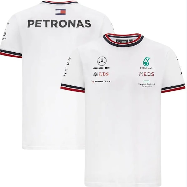 Herr F1 Racing Team Mountainbike Racing T-Shirt Sommar Kortärmade Toppar #2 2XL