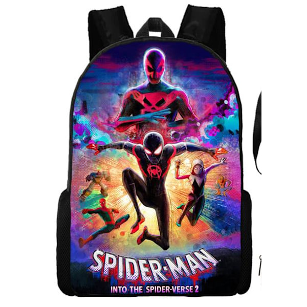 Jenter Gutter Anime Spider-Man Studenter Ryggsekk Tursekk F
