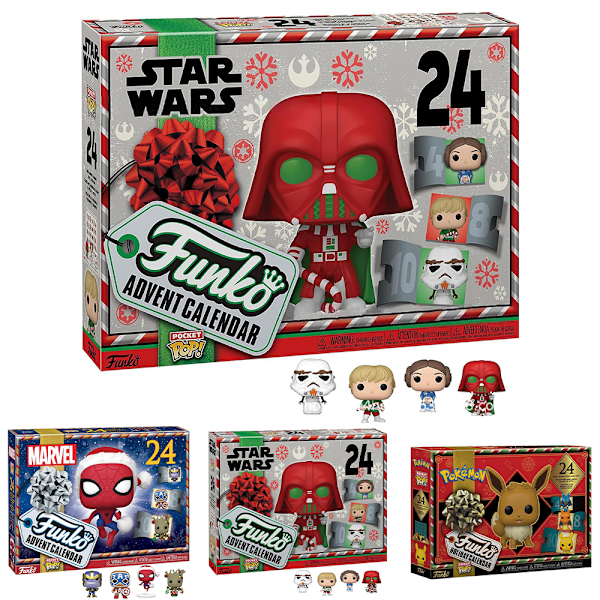 2024 Marvel/Star Wars Julekalender Nedtælling 24 Figurer Model Legetøjsgave Jule Julekalender 24 Dages Nedtælling C