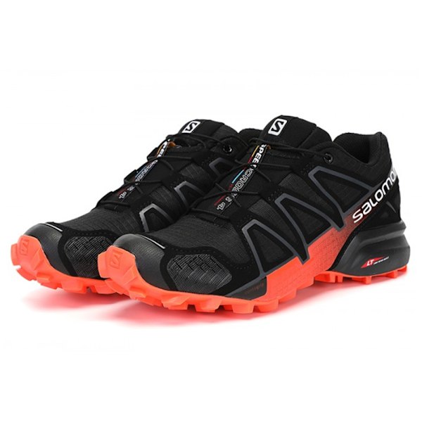 SALOMON Speedcross 4 -juoksukengät miehille Black Orange 44