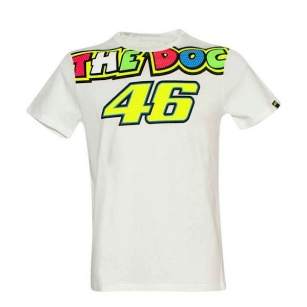 Miesten VR46 Moottoripyöräurheiluvaatteet Pyöräilypaita Maastopyörä T-paita Lyhythihainen Paita Ajovarusteet #4 M