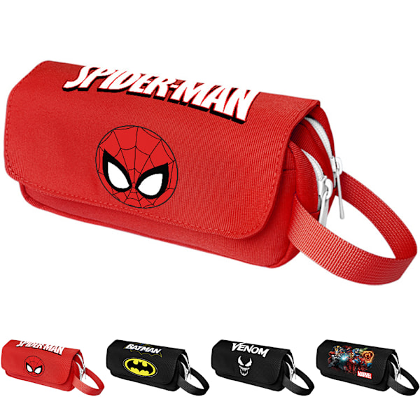 Marvel pennfodral pennväska smink kosmetisk väska brevpapper pennlåda påse gadget arrangör väska present till lärare student C