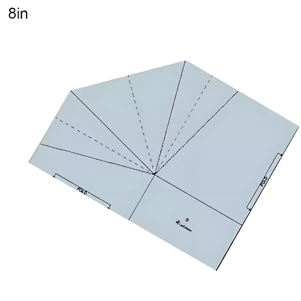 DIY Kangastaittuva Ruokakori Ompeluviivain Tilkkutyömalli Monitoiminen 8 inches