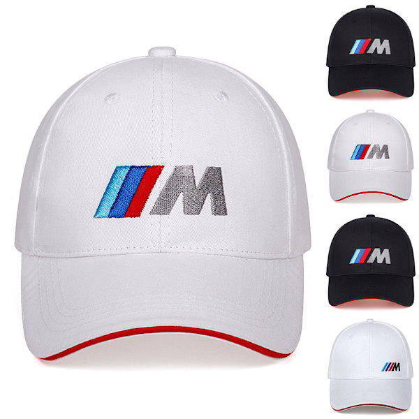 M-kirjailtu baseball-lippis urheiluun, moottoriurheiluun ja kilpa-ajoon, snapback, naiset, miehet A