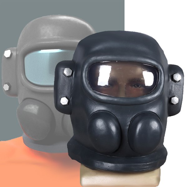Halloween Mask Cosplay Huvudbonad Halloween Fest Kostym Rekvisita Maskeraddräkt