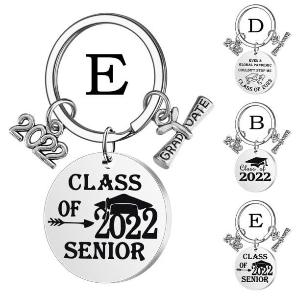 Klass av 2022 nyckelring examenspresent för studenter nyckelring A