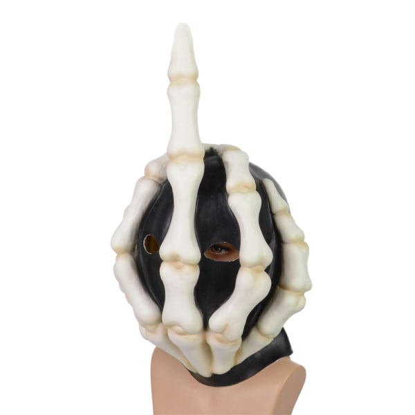 Halloween Spoof Despise The Vertical Middle Finger Mask