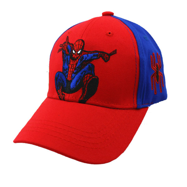 Spiderman Cap Utomhus Baseball Cap Spiderman Hip Hop Cap Red+blue 48-53cm