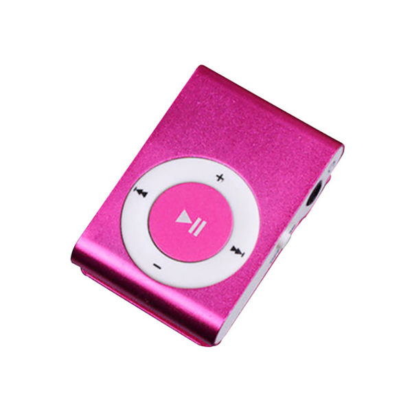 Mini Digital MP3 Multimediaspelare med LCD-skärmpresenter Pink