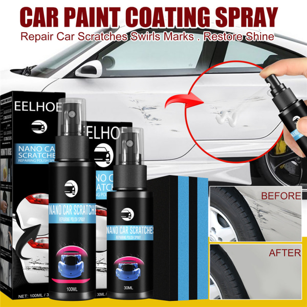 Reparationsmedel för bil Nano Spray Duk Reparation Reparation 30ml