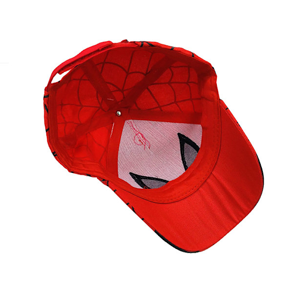 Spiderman keps tecknad barn baseboll keps hiphop keps red 52-54 CM