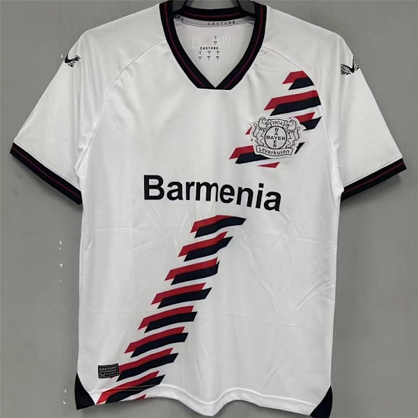 Bayer 04 Leverkusen-tröja 2023/24-kit hemmatröja och bortaställ 3:e tröja T-shirt White S