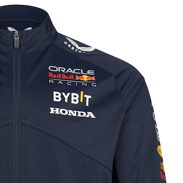 Retro Red Bull Racing F1 Jacka Herr 2023 Team Full Zip Sweatshirt Sports Skyddsutrustning Vindtät Ridning Racing Motorcykelkläder XL