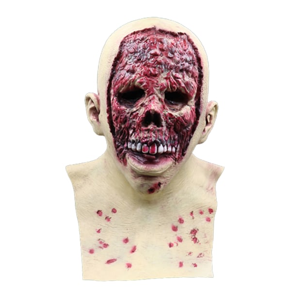 Läskig skräckmask Halloween mask huvudbonad maskerad cosplay