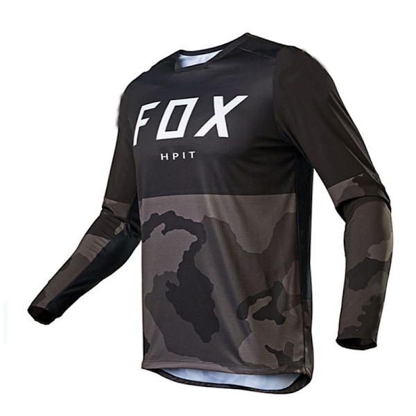 Herr MTB Motorcykel Sportkläder Cykeltröja Mountainbike T-shirt Långärmad MTB Tröja Racingkläder #7 S
