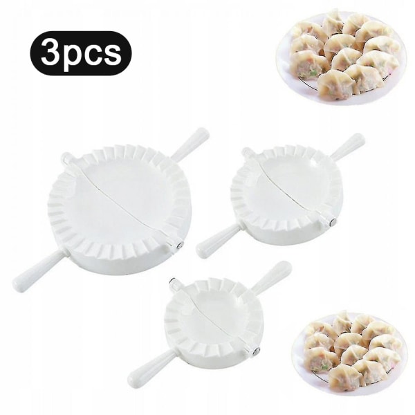 3PCS Dumpling Making Manuell Dumpling Form Device Köksverktyg