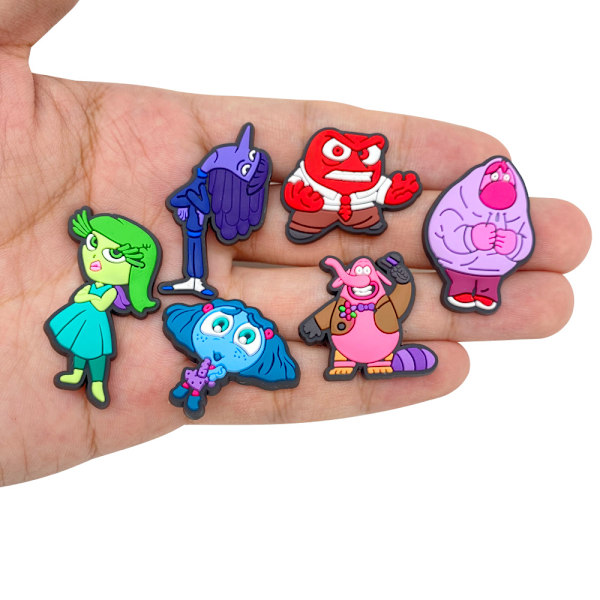 20 stk./sæt Croc Charms Mega Value Bundle Tilfældig blanding Sko Charms Indefra og Ud 20PCS