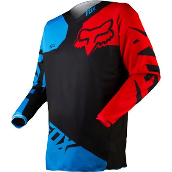 Miesten pitkähihainen motocross pyöräily jalkapallopaita - Maastopyörä Mtb paita - Miesten moottoripyörävaatteet A-Red M