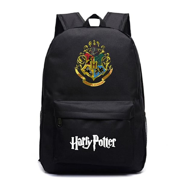 Barn Unisex Harry Potter Ryggsäck Studenter Skolväska Resa Ryggsäck Bokväskor Black 30*12*42cm