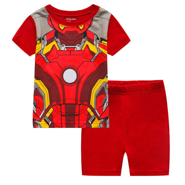 Revenge Barn Pojkar Flickor Söta Tecknade Figurer Pyjamas Set Kortärmade Toppar Shorts Sovkläder Nattkläder Loungewear Outfits #4 110cm