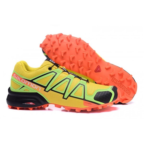 SALOMON Speedcross 4 -juoksukengät miehille Fluorescent Orange Yellow 43