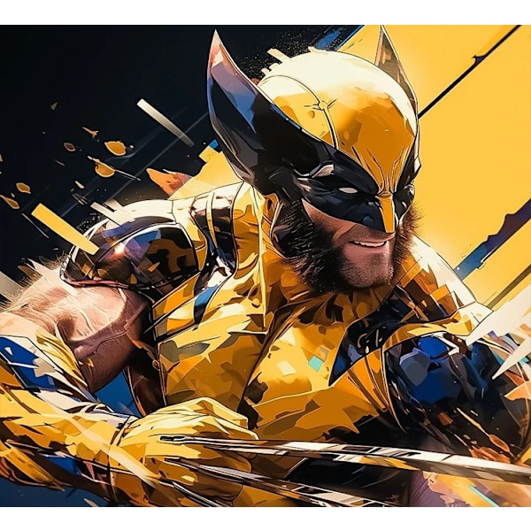 Halloween Vuxna Barn Deadpool 3 Wolverine Cosplay Kostym Herr Pojkar Jumpsuit 190cm