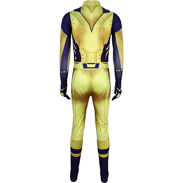 Halloween Vuxna Barn Deadpool 3 Wolverine Cosplay Kostym Herr Pojkar Jumpsuit 190cm