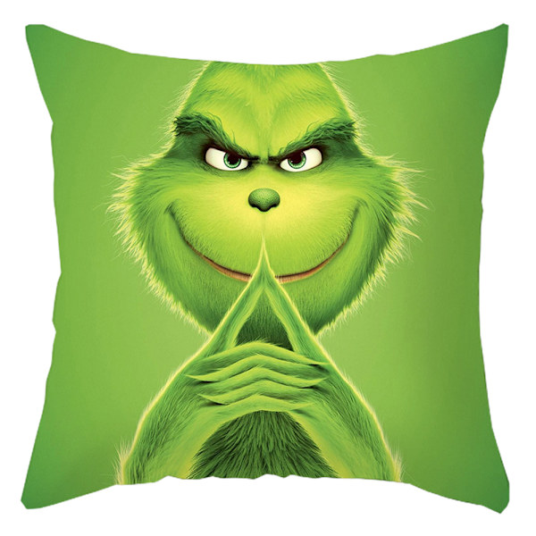 Julgrinch kuddfodral juldekor docka present D