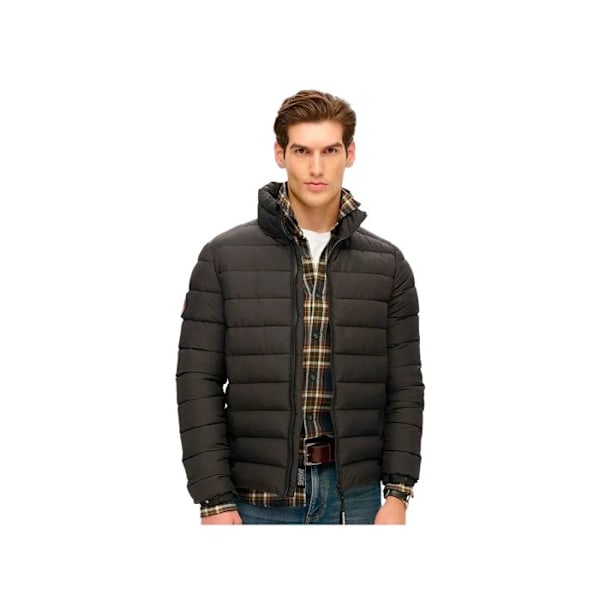 Superdry Mand Doudoune Fuji Sort Synthétique Svart jag