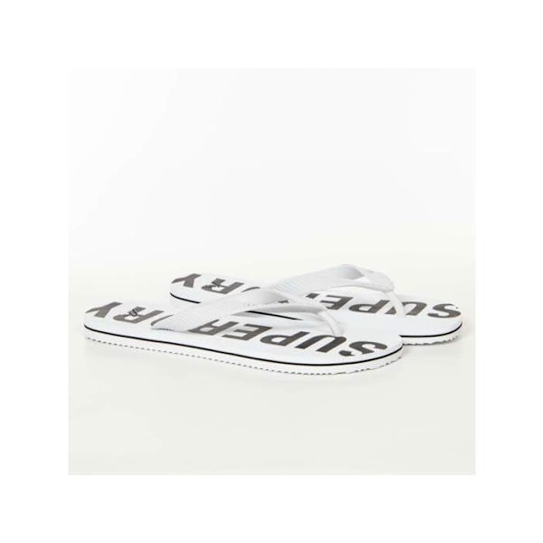 Tong Superdry Mand Code essentiel flip flop Hvid Gummi