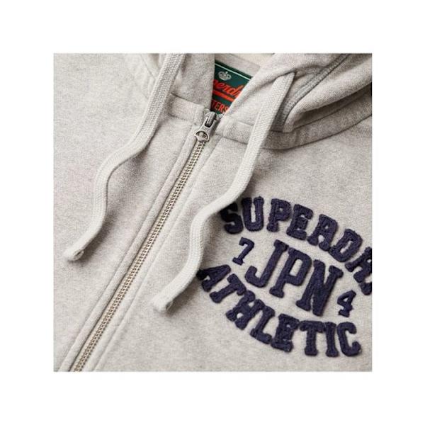 Sweat Superdry Mies Vintage Urheilu Harmaa Puuvilla Grå M