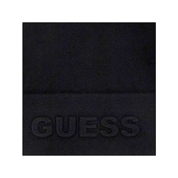 Bonnet Guess Femme signature Musta Synteettinen Svart M